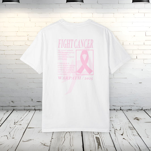FIGHT CANCER White Comfort Tee