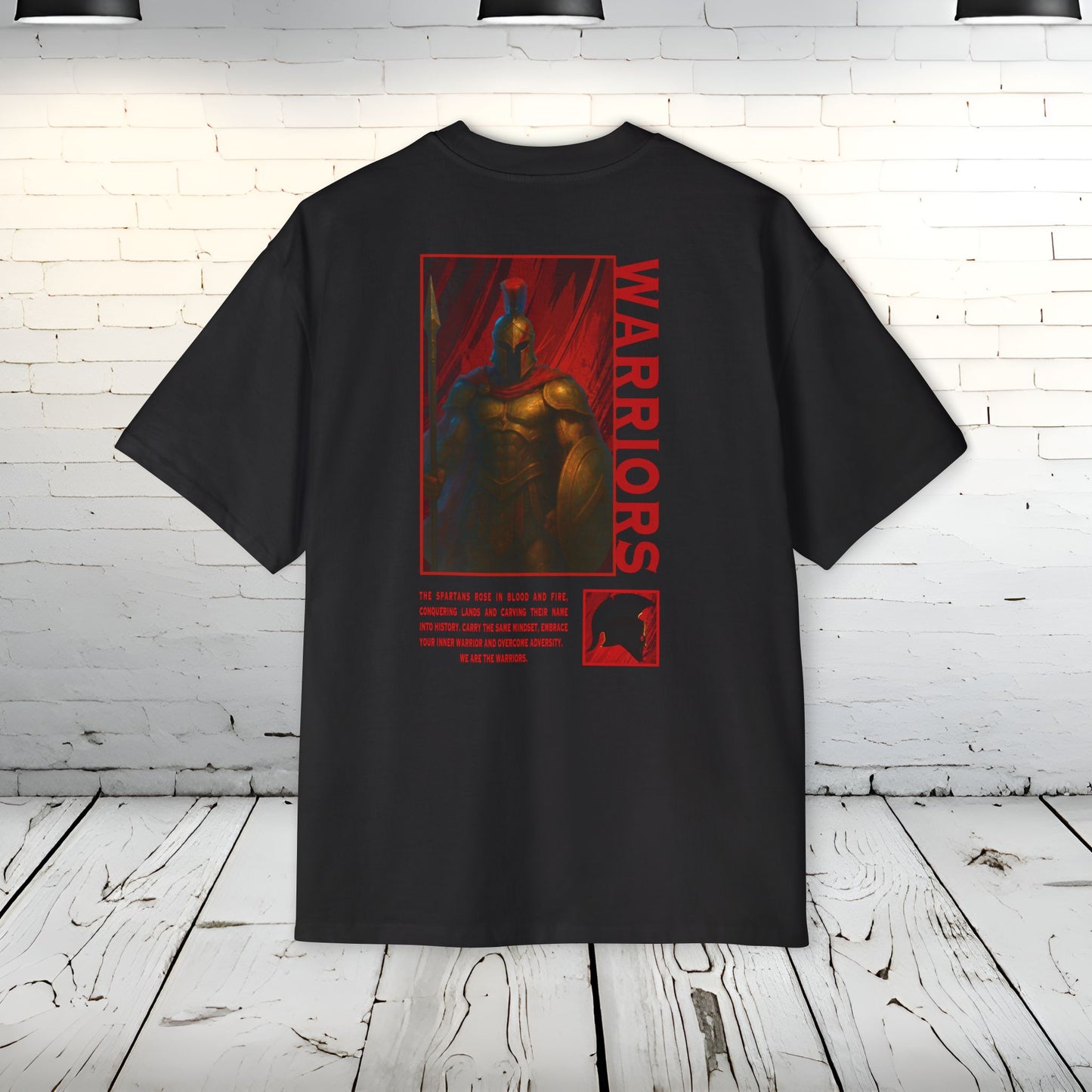 SPARTAN Oversized Tee (Black)